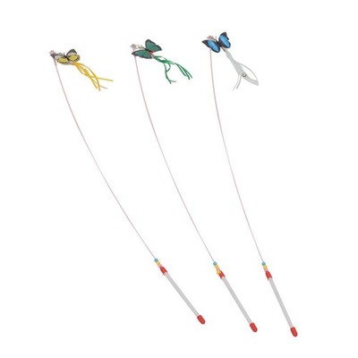 Katzenteaser Spielzeug Teasing Sticks Katzenspielrute