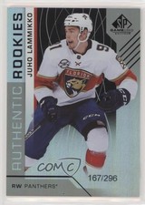 2018 Upper Deck SP Game Used Authentic Rookies Rainbow 167/296 Juho Lammikko 0b3