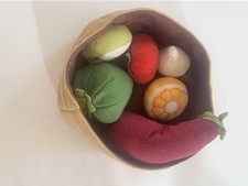 Soft Plush Play Food Assortment Toys