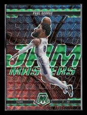 2024-25 Panini Mosaic #13 Paul George Jam Masters Mosaic Green