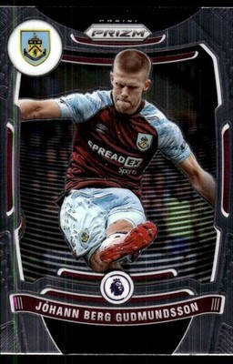 Johann Berg Gudmundsson 2021-22 Panini Prizm Premier League #69 Burnley