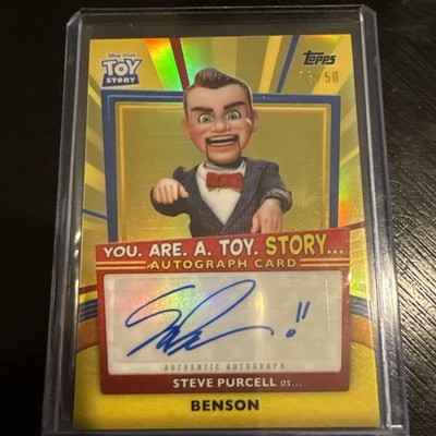 Topps Toy Story 30 Years 2025 YRT-SP Benson Steve Purcell Autograph 13/50