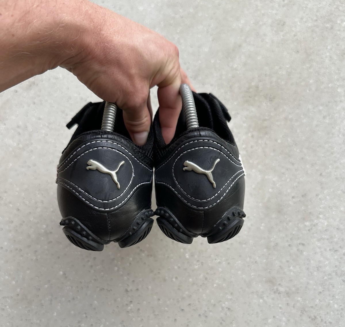 Vintage 2000s Puma Amoko Mostro y2k Black Style Sneakers Shoes