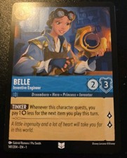 Belle - Inventive Engineer 141/204 Uncommon The First Chapter Disney Lorcana TCG