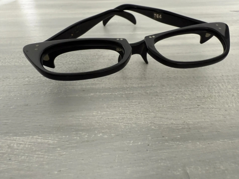 Gafas abatibles raras vintage años 60 Christan Frames Italia #764 (sin lentes) Foto 3 de 4