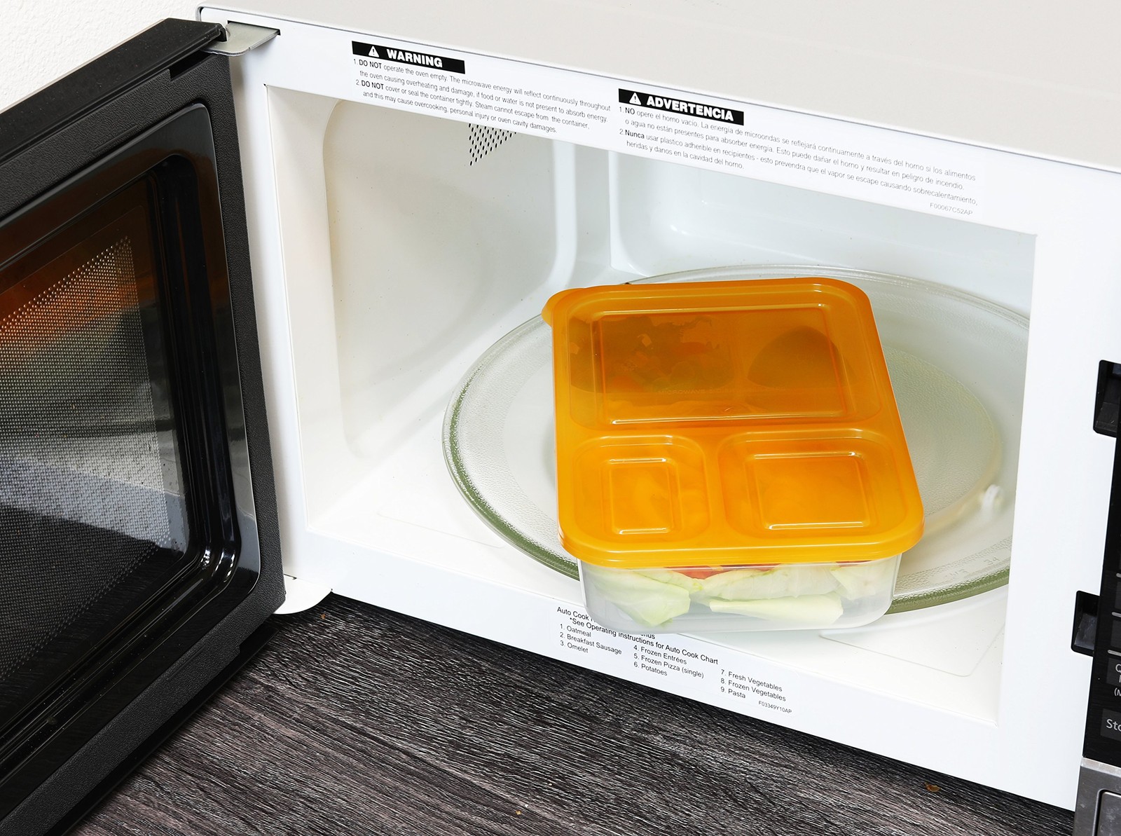 16 Pack - SimpleHouseware 3-Compartment Heavy Duty Bento Lunch Meal Prep Cont...