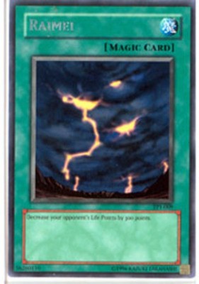 Yugioh! LP Raimei - TP1-009 - Rare - Unlimited Edition Lightly Played, English
