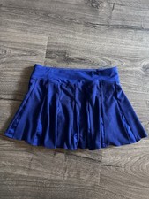 Nike Athletic Dri-Fit Pleated Skirt with Shorts Skorts inside Blue size Small