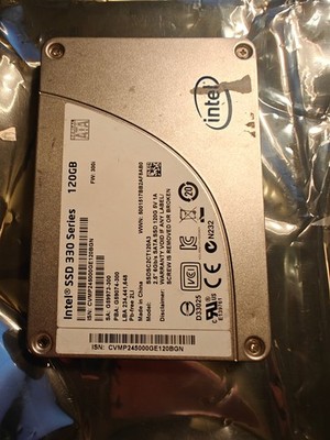 Intel 120GB SSD SSDSC2CT120A3 TESTED 2.5 SATA