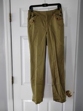 Boy Scouts of America Mens Official Uniform Cargo Pants 30 Olive Green