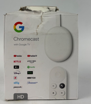 Chromecast With Google Tv HD - Please read description
