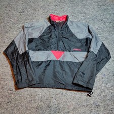 Vintage 90s NIKE Tracksuit Jacket Retro Logo Colorblock Nylon Mens Small