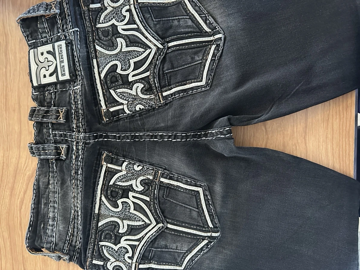 Rock Revival Regular 32 Size Denim Jeans for Men for sale | eBay
