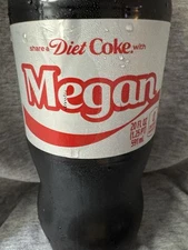Share a Coke with   Megan    2025 Personalized Gift Coca Cola Bottle 20oz  Diet