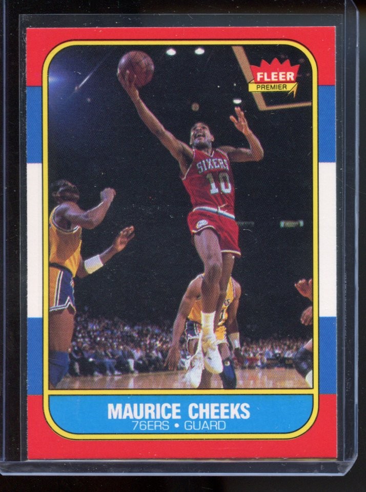1986-87 Fleer #16 Maurice Cheeks
