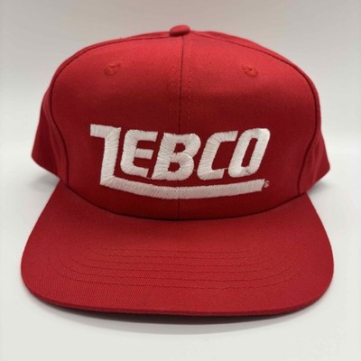 90s Vintage ZEBCO Fishing Tackle Manufacturer US Company Baseball Cap