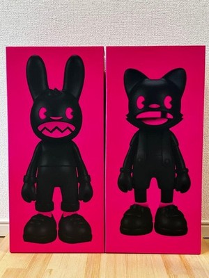 Superplastic Janky and Guggimon Figure Set Vinyl Toy From Japan