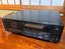 Excelia XK-007 3-Head Cassette Deck Capstan Belt Replaced Used