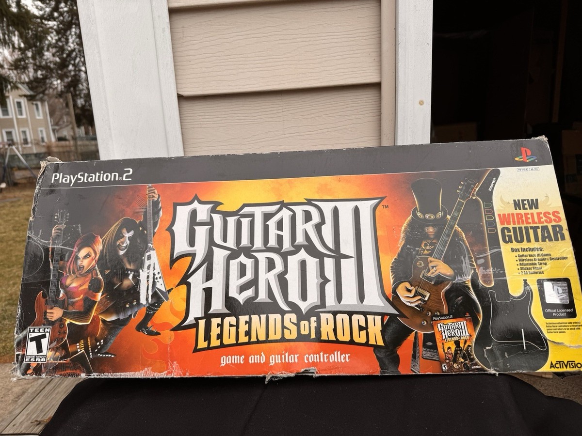 ギターヒーロー3・ソフト・フルセット Amazon.com: Guitar Hero III: Legends of Rock Bundle [Japan