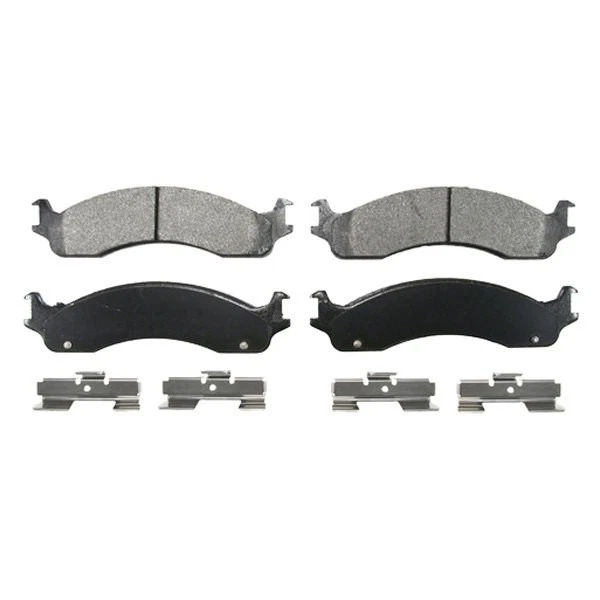 For Ford E-350 Super Duty 01-07 SevereDuty Semi-Metallic Front Disc Brake Pads Foto 2 de 3