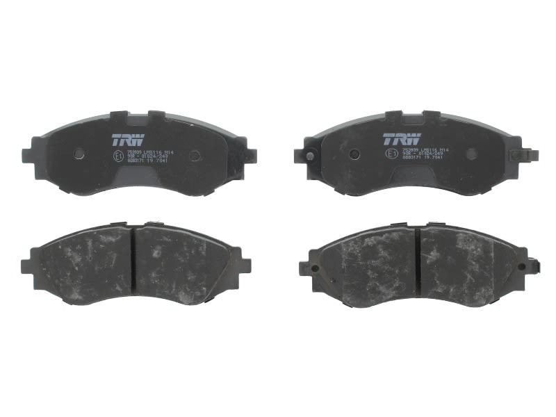 Plaquettes de frein TRW GDB3171 pour le contrôle technique de la Nubira 1.6 depuis 1997
