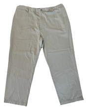 VTG Polo Ralph Lauren Philip Pant Chino Relaxed Fit Men's  White Cream Wide