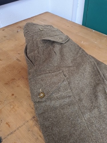 British 1949 Pattern Battle Dress Trousers & Blouse 1949 / 1952 Date Size No 10 - Picture 13 of 15