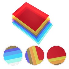 8 Pcs Scratch-resistant Translucent Films Reading Films Chic Films Overlays