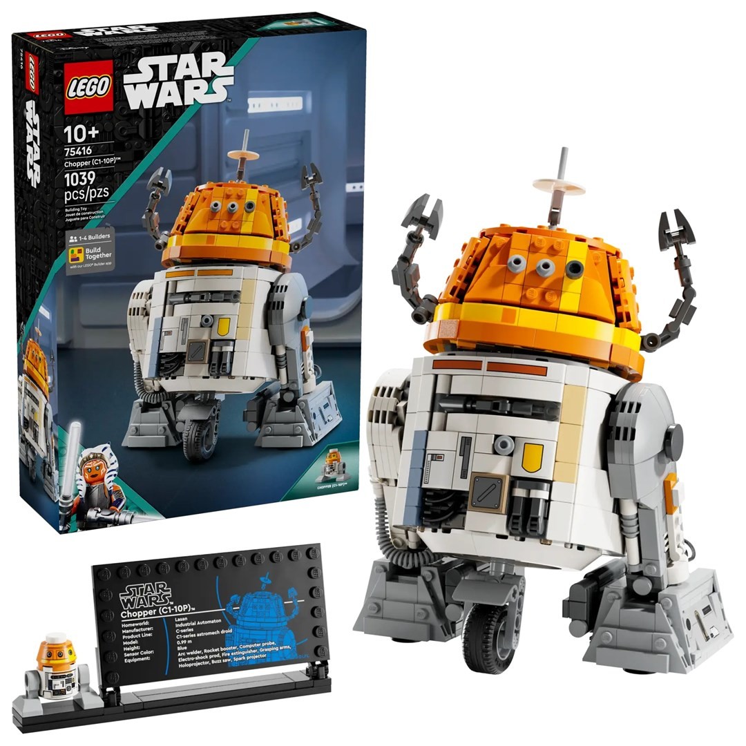 5702017817651 Конструктор LEGO STAR WARS 75416 Вертолет C1-10P Астромеханический дроид Lego 33590₽
