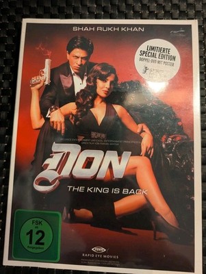 DON - The King is back mit Shah Rukh Khan (2DVDs) Special Edition mit Poster OVP