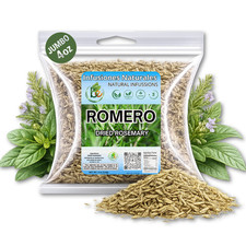 Romero Dried Rosemary Leaves 4 oz 113g Premium by BexpertsUSA