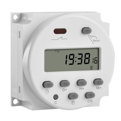 CN101A Digital LCD Power Wochenprogrammierbares Schaltuhr Relais AC 200230 V ...