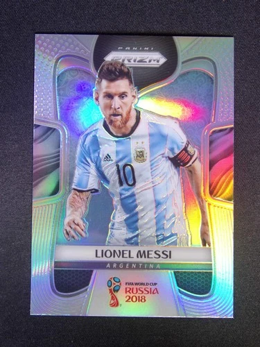 2018 Panini Prizm World Cup Lionel Messi #1 Argentina Silver