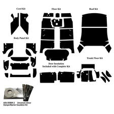 Complete Interior Insulation Kit for 1949-1952 Oldsmobile 88