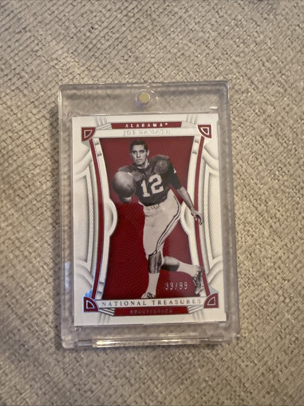 2023 Panini National Treasures Collegiate - Joe Namath #32 /99
