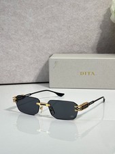 DITA DTX198 Rectangle Rimless Sunglasses 59-13-142