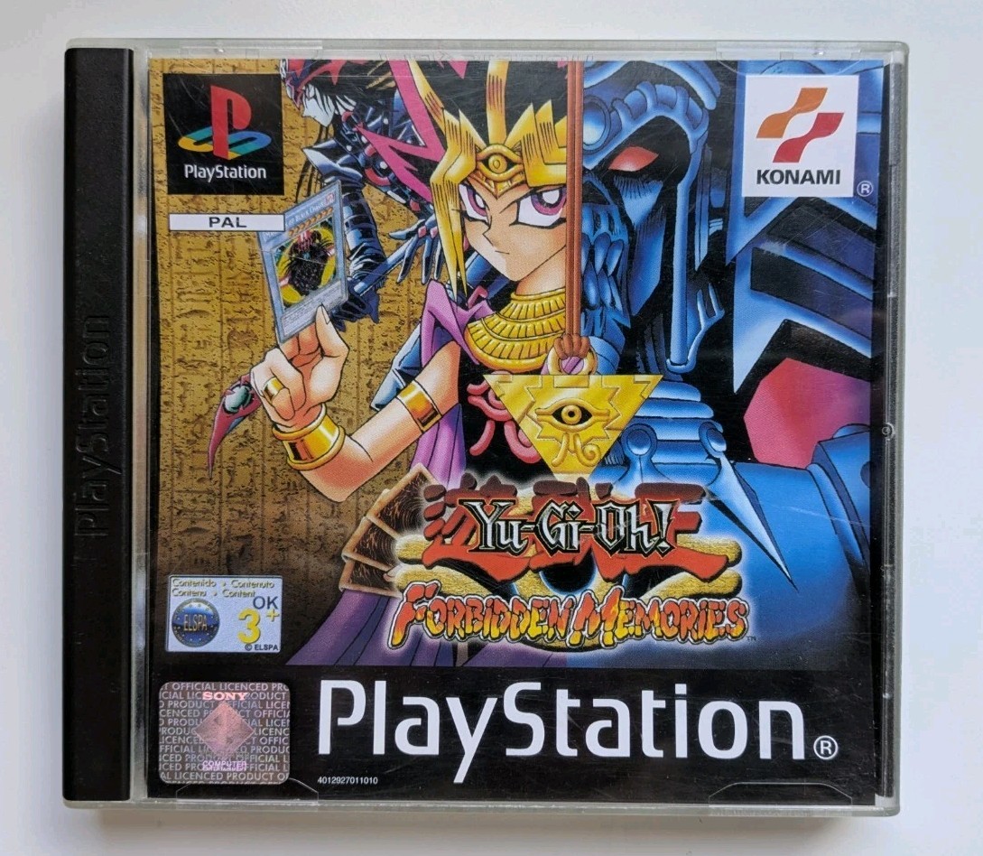 Yu-Gi-Oh Forbidden Memories (Sony PlayStation 1, 2002)