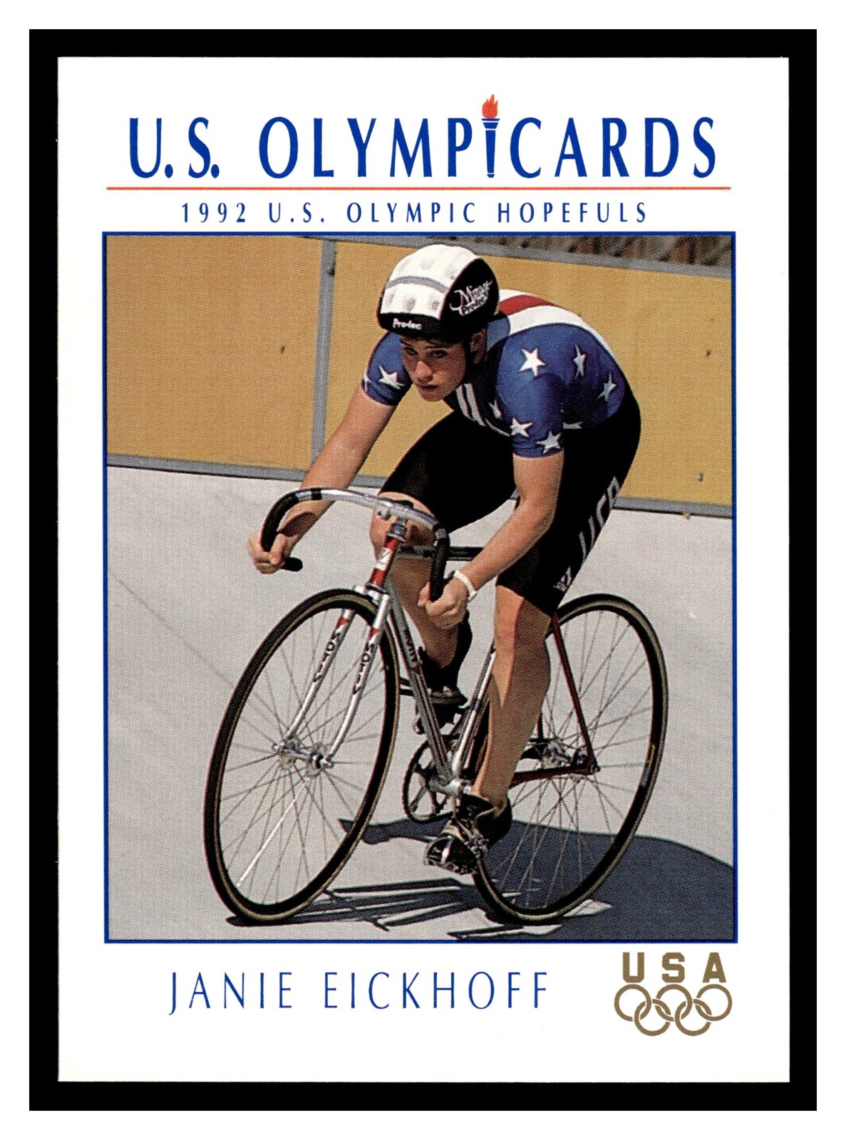 Janie Eickhoff #32 1992 Impel Olympicards: 1992 U.S. Olympic Hopefuls USA