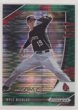 2020 Panini Prizm Draft Picks Green Pulsar Prizm Kyle Nicolas #PDP61 07ug