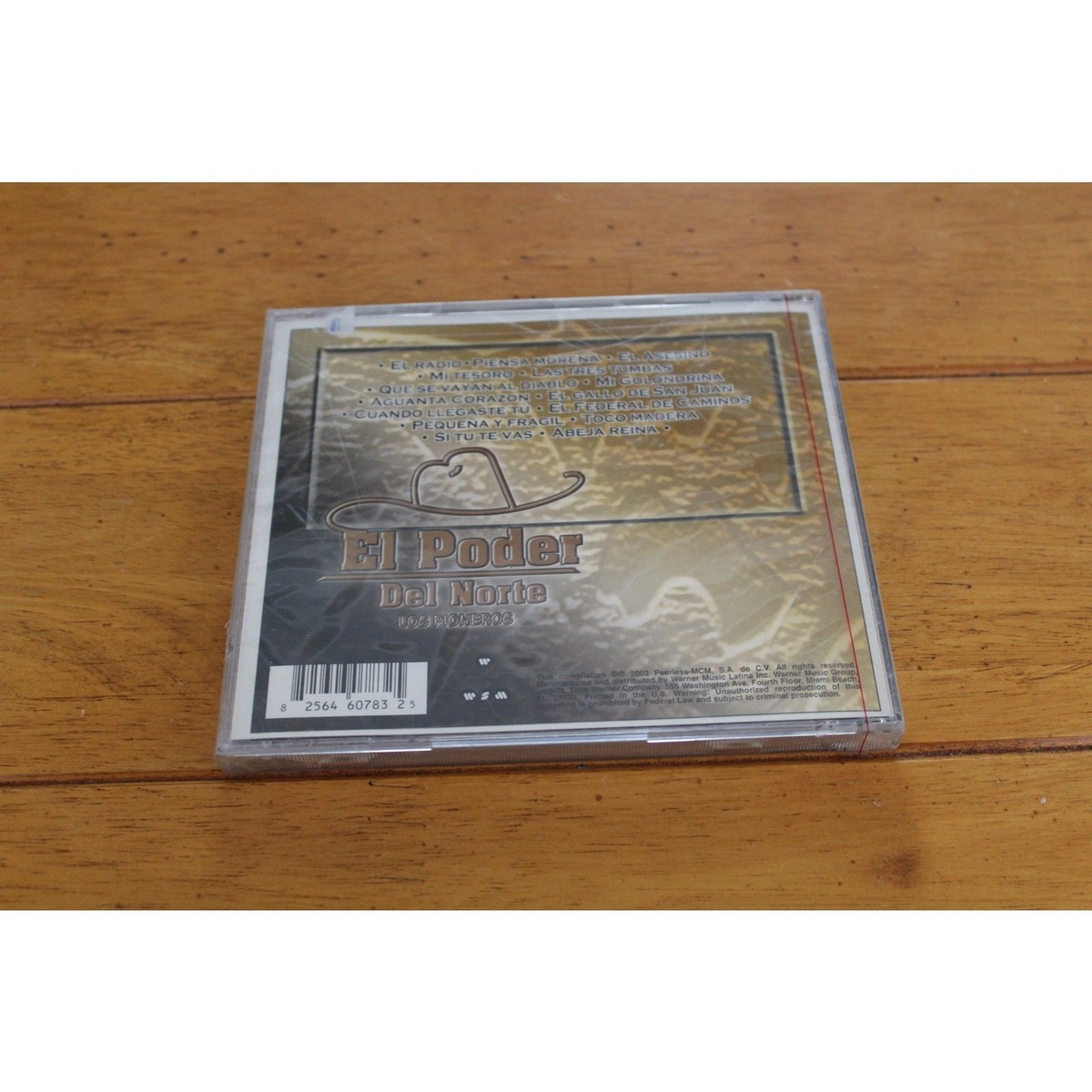 新品CD TRIBAL MUSIC INC. DO 激レア El Poder Del Norte CD Los Pioneros Latin Regional Mexican Music