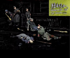 1:35 Resin Battle of Berlin German Soldiers – Last Stand Diorama Figure Kit