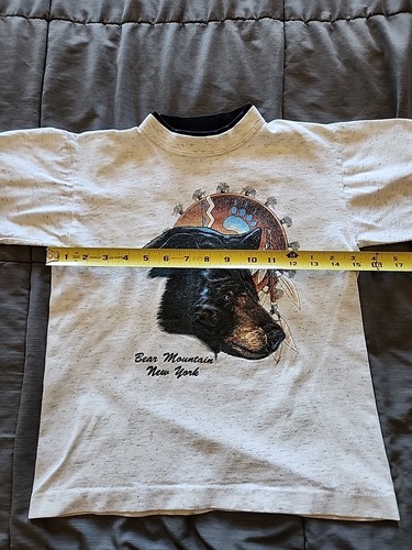 Bear Mountain New York NY Vacation Travel Vintage T-shirt Youth L 10/12 - Picture 4 of 10