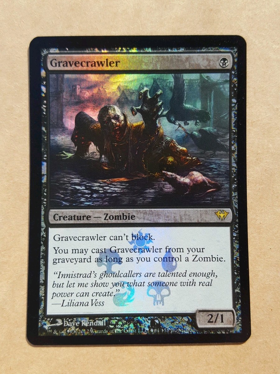 FOIL Gravecrawler Dark Ascension Promo MTG Magic the Gathering