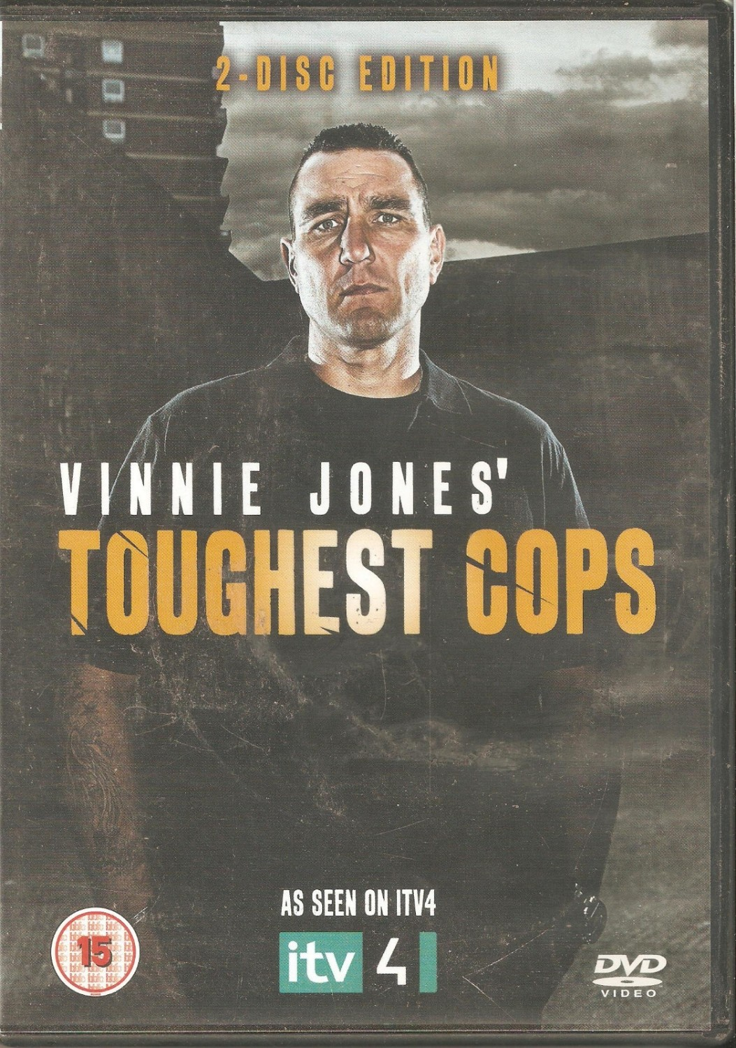 Vinnie Jones Toughest Cops DVD (2008) FREE SHIPPING