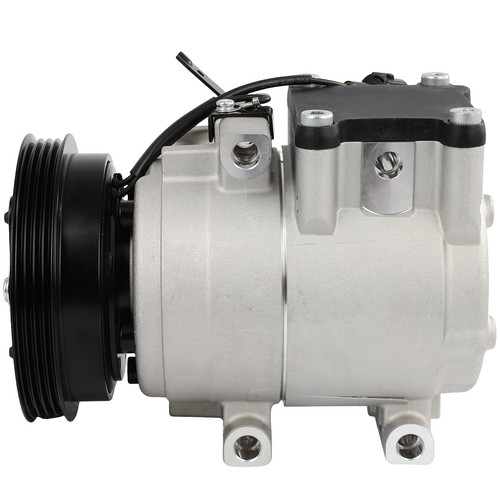 97701-25000 AC Compressor for 1996-2003 Hyundai Accent 1.5L w/ Clutch 4 Grooves - Picture 2 of 8