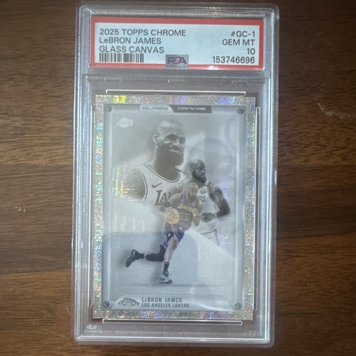 2025 Topps Chrome LeBron James Base (PSA 10)