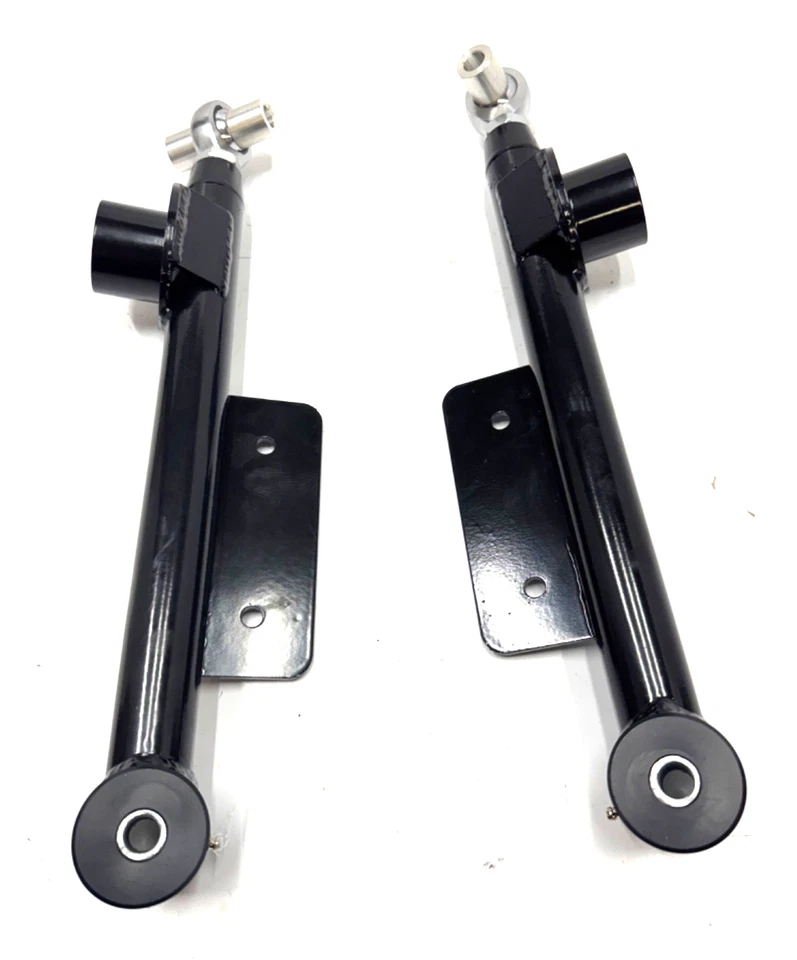 Ford Mustang Lower Rear Control Arms 1999 2000 2001 2002 2003 2004 BLACK Tubular - Image 2 of 4