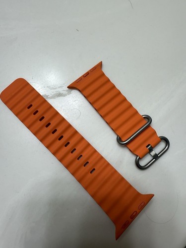 Apple Ocean Watch Band (49mm) - Orange - Photo 5 sur 5