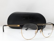 Ray-Ban RB 6375 3051 Matte Black On Gold Unisex Eyeglasses Frames 53-18-145