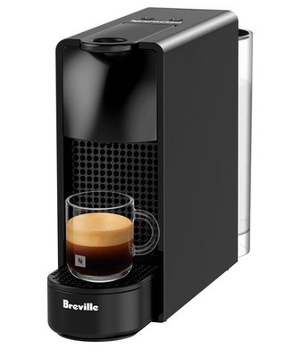 Nespresso Essenza Mini Espresso Machine by Breville - Piano Black 